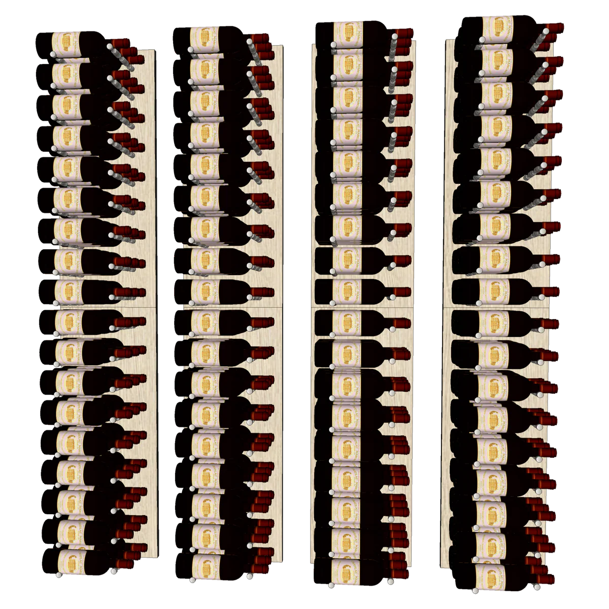 THE LABEL VINdustry Wine Wall