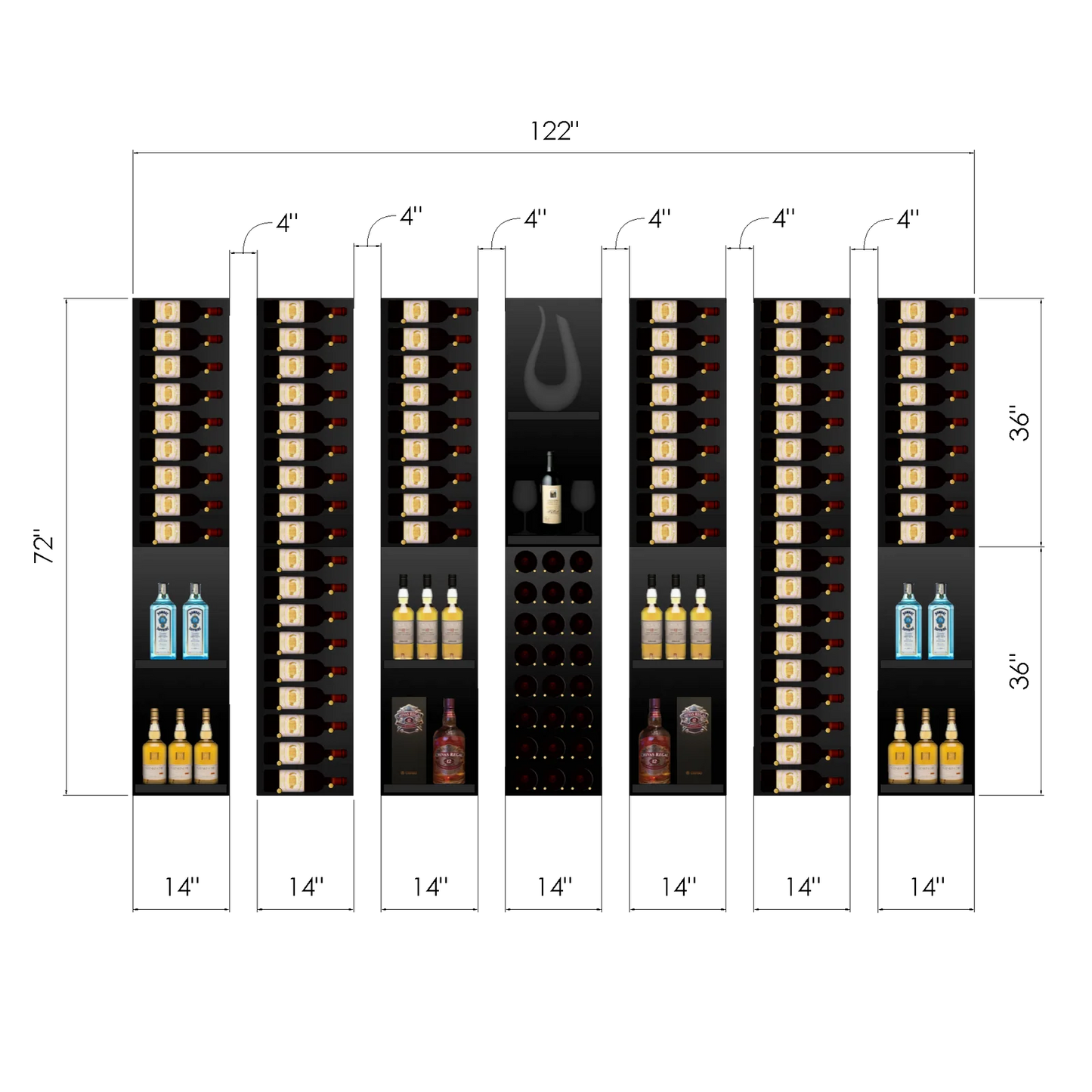 THE WINE WALL MAX VINdustry Wine Wall