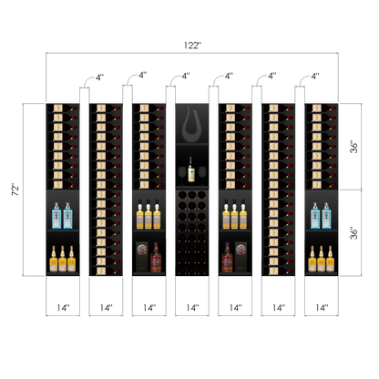 THE WINE WALL MAX VINdustry Wine Wall
