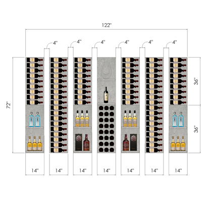 THE WINE WALL MAX VINdustry Wine Wall