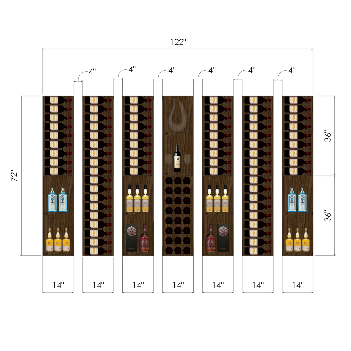 THE WINE WALL MAX VINdustry Wine Wall