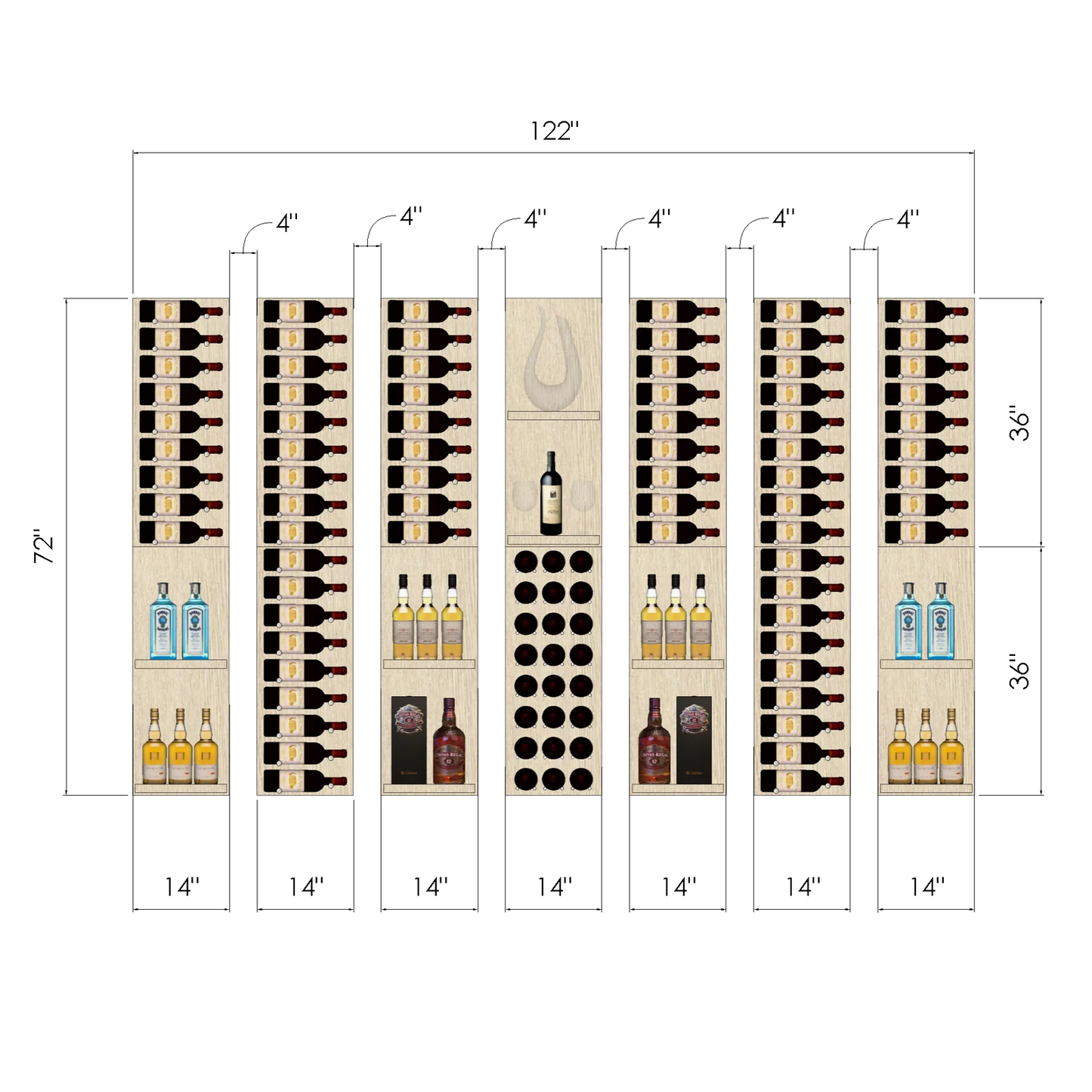 THE WINE WALL MAX VINdustry Wine Wall