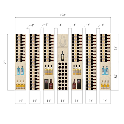 THE WINE WALL MAX VINdustry Wine Wall