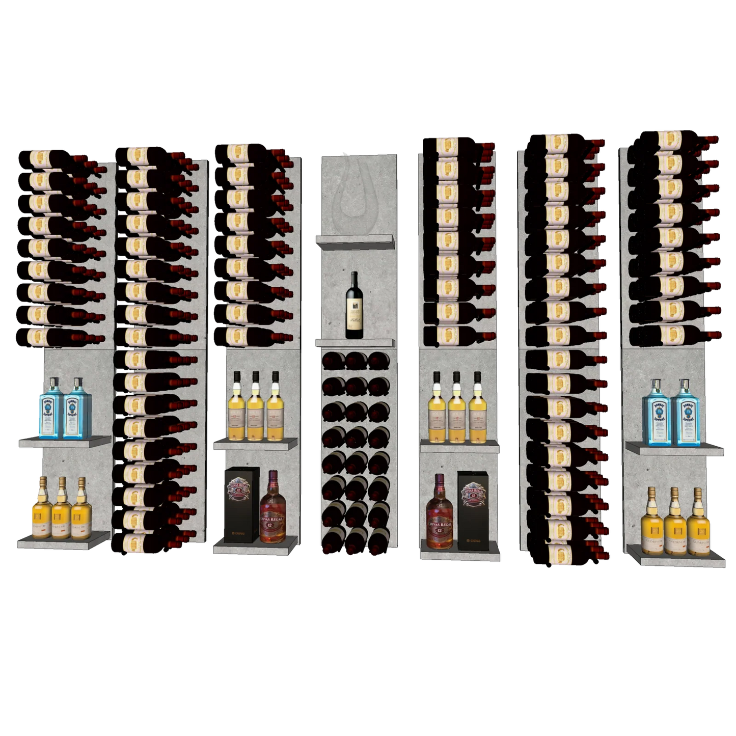THE WINE WALL MAX VINdustry Wine Wall