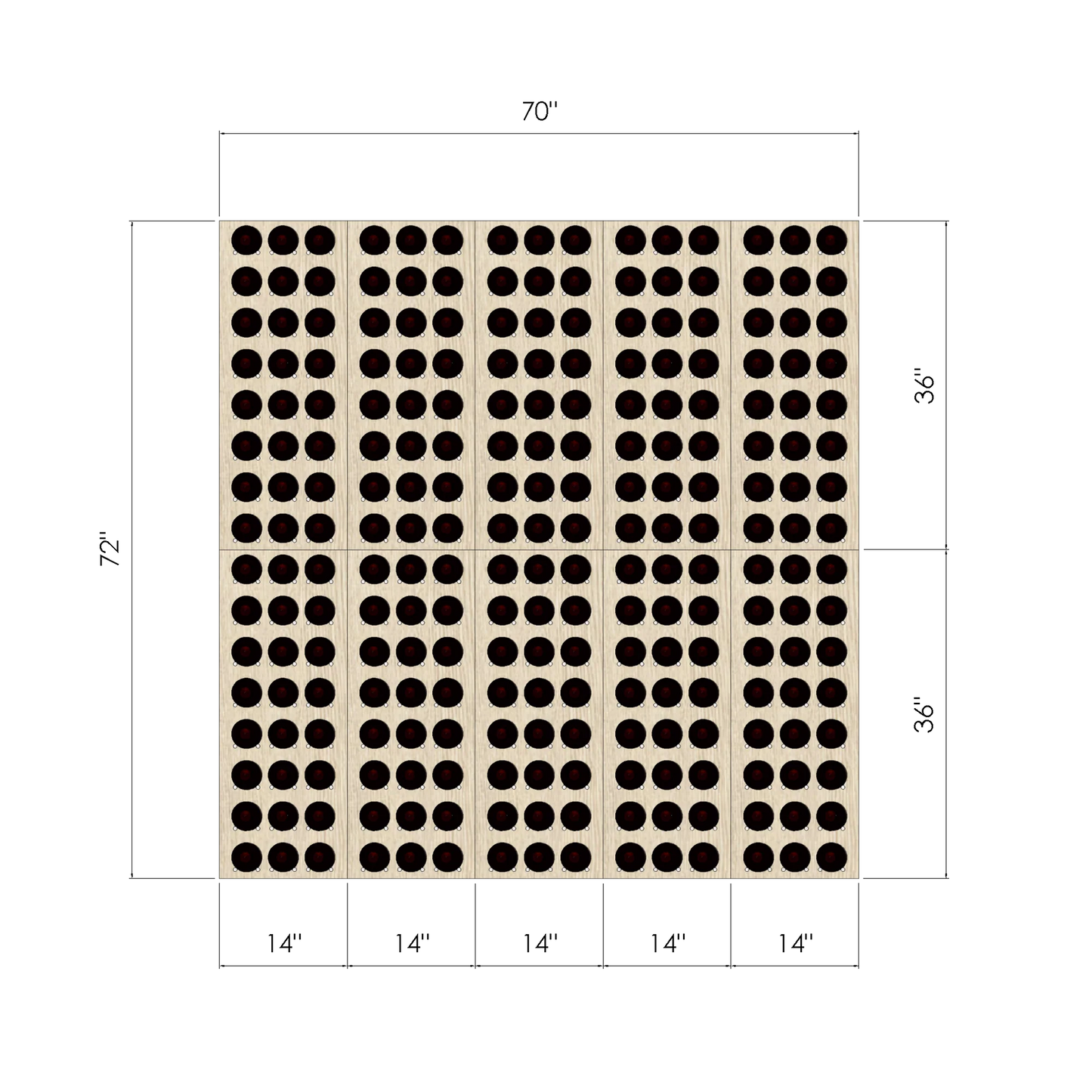 THE CORK VINDUSTRY WINE WALL