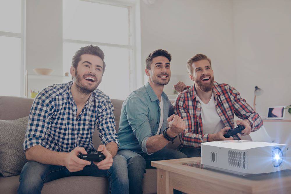 Optoma UHD35STx – Short Throw 4K UHD Gaming &amp; Home Entertainment Projector